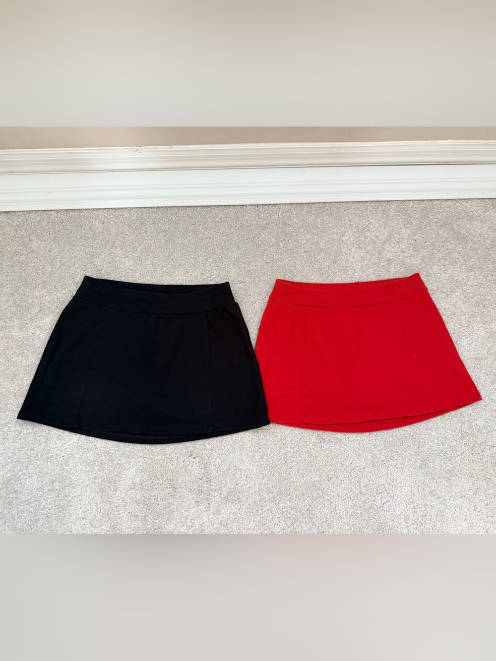 Girls Art Class Set of 2 Mini Skorts, size L 10/12
